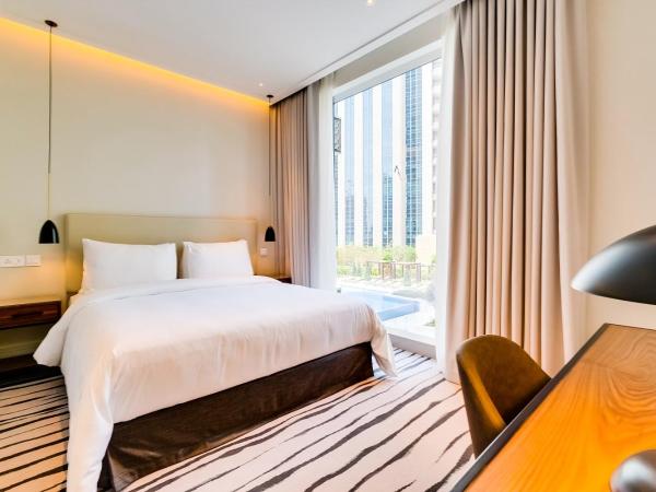 Vida Downtown Residences : photo 1 de la chambre appartement 3 chambres - vue partielle sur burj khalifa