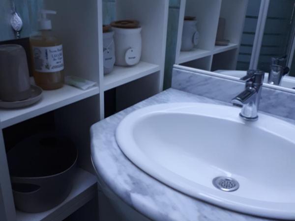 Les MIRABELLES chambres d'hôtes : photo 10 de la chambre chambre double avec salle de bains privative extérieure