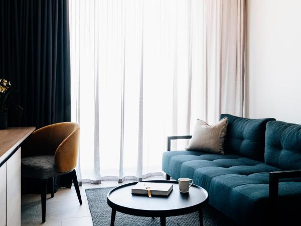 Novotel Melbourne South Wharf : photo 4 de la chambre suite 1 chambre lit king-size – vue sur ville