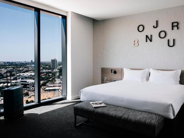 Novotel Melbourne South Wharf : photo 5 de la chambre suite 1 chambre lit king-size – vue sur ville