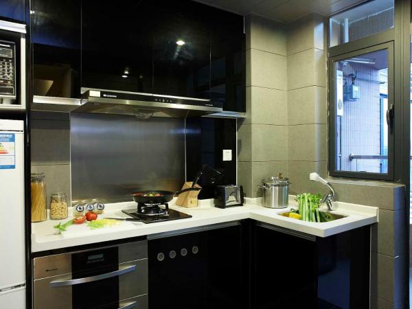 Dan Executive Hotel Apartment Zhujiang New Town : photo 4 de la chambre appartement de caractère 2 chambres - 2 petits-déjeuners