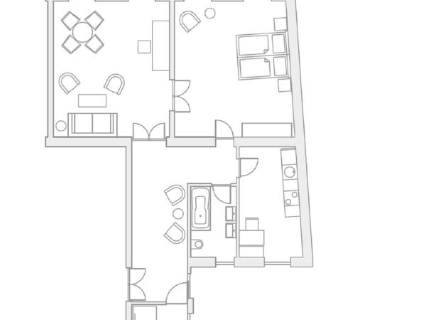 Appartement-Hotel an der Riemergasse : photo 3 de la chambre suite deluxe