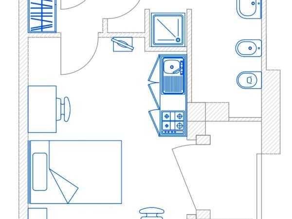 Hotel Residence Ulivi E Palme : photo 5 de la chambre studio (1 adulte)