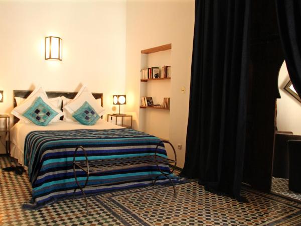 Riad Laaroussa : photo 1 de la chambre chambre double bleue