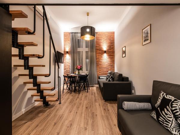 Lubomirskiego 23 Residence - great location, 10 min to Main Square by foot, right next to Main Rail and Bus Station : photo 2 de la chambre appartement en duplex