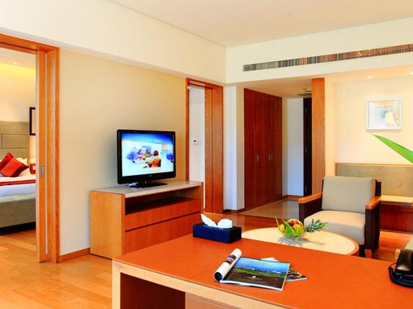 Mingshen Golf & Bay Resort Sanya : photo 5 de la chambre suite 1 chambre avec vue sur le parcours de golf