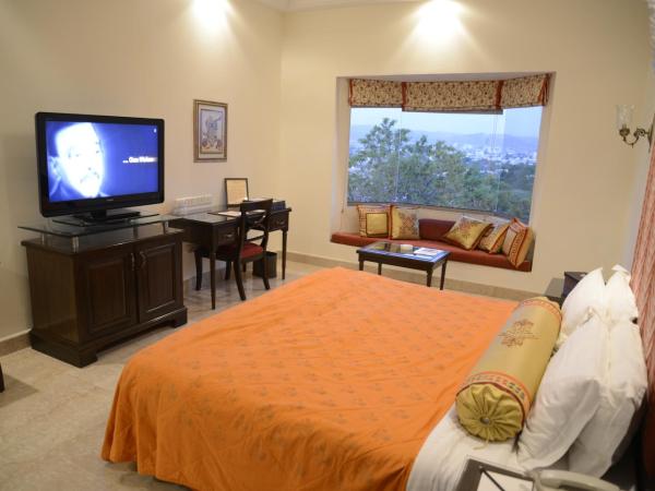 The Lalit Laxmi Vilas Palace : photo 5 de la chambre deluxe double room with valley view - enjoy 10% discount f&b,spa & laundry