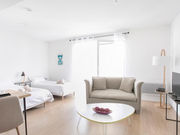 Zenao Appart'hôtels Mulhouse : photo 2 de la chambre studio lits jumeaux 