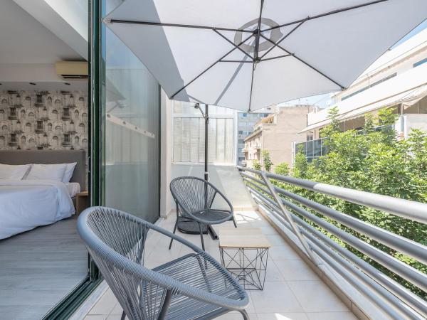 Athens Lights : photo 4 de la chambre chambre confort avec balcon - vue sur rue