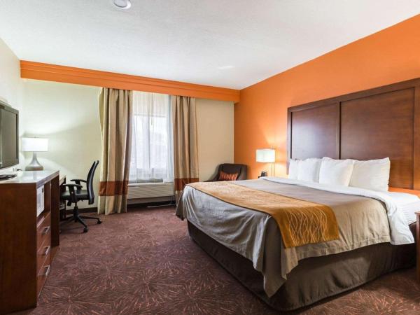 Econo Lodge Inn & Suites East Houston I-10 : photo 5 de la chambre chambre lit king-size pour personnes à mobilité réduite - non-fumeurs