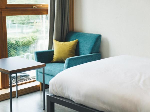 Hotel Noum OSAKA : photo 4 de la chambre chambre simple avec salle de bains commune - vue sur rivière