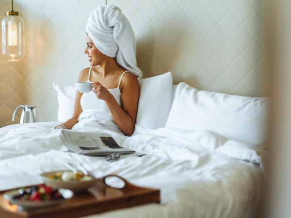 Fairmont Vancouver Airport In-Terminal Hotel : photo 6 de la chambre chambre fairmont avec 2 lits queen-size