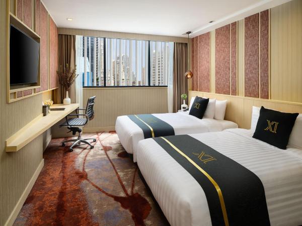 Eleven Hotel Bangkok Sukhumvit 11 : photo 1 de la chambre chambre lits jumeaux deluxe