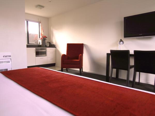 Metropolitan Motel on Riccarton : photo 2 de la chambre studio avec baignoire spa