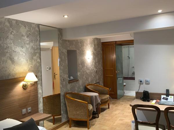 Logis Hôtel Restaurant Au Cerf d'Or : photo 3 de la chambre chambre double ou lits jumeaux standard