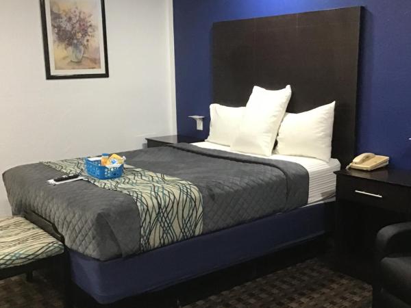 Budget Inn & Suites : photo 3 de la chambre suite lit queen-size deluxe