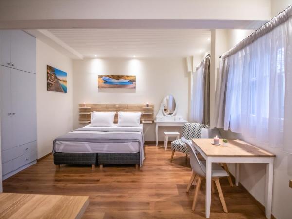 Levkosh Apartments at Lefkada's Heart : photo 4 de la chambre studio lit king-size deluxe
