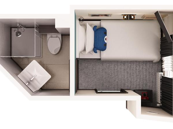 The ED Amsterdam : photo 5 de la chambre chambre simple