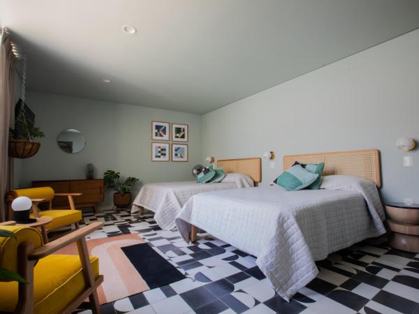 Casa Ixaya by Barrio México : photo 1 de la chambre chambre quadruple - vue sur jardin