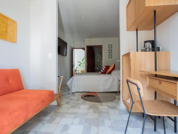 Casa Ixaya by Barrio México : photo 5 de la chambre chambre quadruple - vue sur jardin