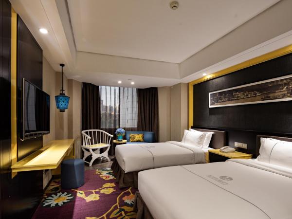 Insail Hotels ( Huanshi Road Taojin Metro Station Guangzhou) : photo 2 de la chambre chambre affaires lits jumeaux