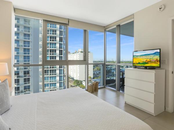 Monte Carlo by Miami Vacations : photo 5 de la chambre appartement 1 chambre avec vue partielle sur mer