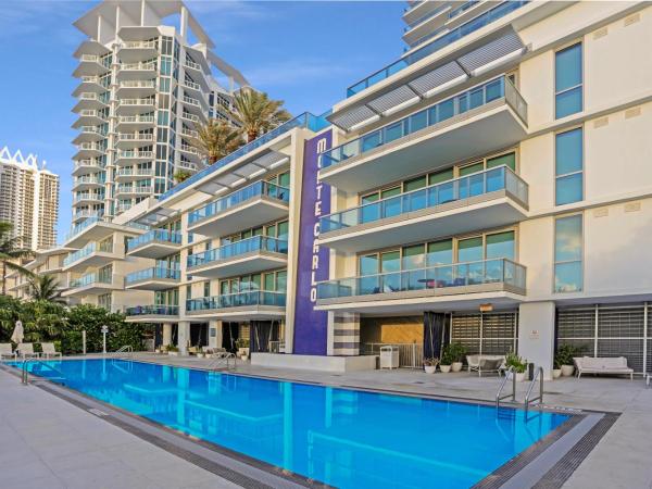 Monte Carlo by Miami Vacations : photo 1 de la chambre appartement 1 chambre avec vue partielle sur mer