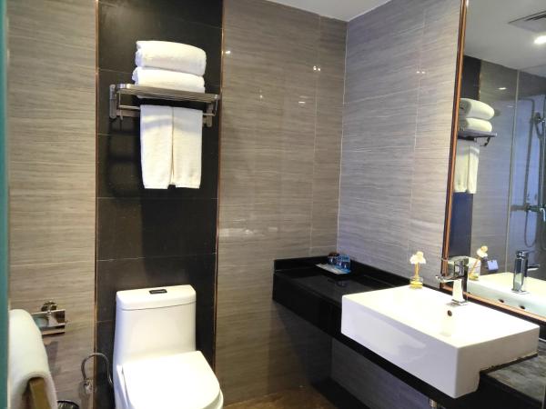 lnsail Hotel Shenzhen Luohu Port Railway Station : photo 5 de la chambre chambre lits jumeaux zéro pression