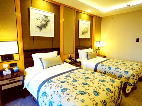 Beijing Yun-zen Jinling Lotus Hotel : photo 4 de la chambre chambre lits jumeaux supérieure