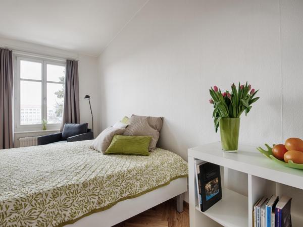 Am Pavillon, Bed&Kitchen : photo 6 de la chambre chambre double supérieure avec balcon et salle de bains commune