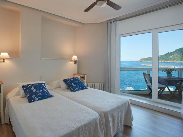 Pensión Itxasoa : photo 5 de la chambre chambre double ou lits jumeaux standard - vue sur mer