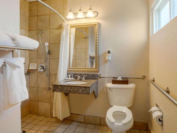 Comfort Inn San Diego Airport At The Harbor : photo 8 de la chambre chambre lit king-size pour personnes à mobilité réduite avec douche accessible en fauteuil roulant - non-fumeurs