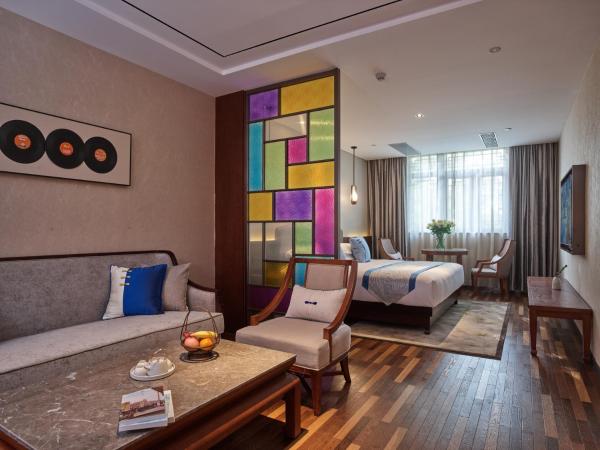SSAW Boutique Hotel Nanjing Grand Theatre : photo 1 de la chambre chambre lit king-size deluxe