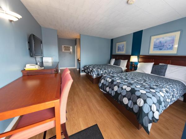 Villager Lodge Niagara Falls : photo 5 de la chambre suite avec 2 lits queen-size