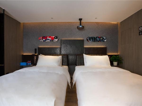 Fenk Attitude Hotel Guangzhou Railway Station : photo 5 de la chambre chambre lits jumeaux deluxe