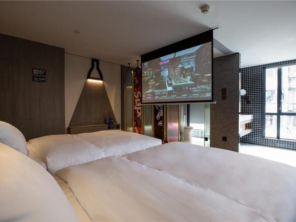 Fenk Attitude Hotel Guangzhou Railway Station : photo 3 de la chambre chambre lits jumeaux deluxe