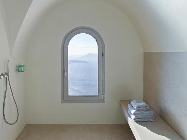 Villa Bordeaux : photo 2 de la chambre suite aqua avec petite piscine privée - vue sur caldeira