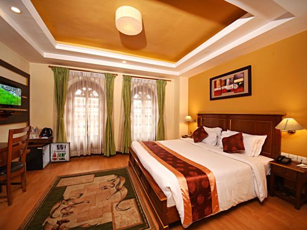 DOM Himalaya Hotel : photo 3 de la chambre deluxe double or twin room with balcony - free airport pickup