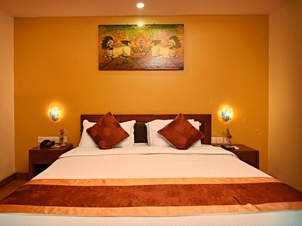 DOM Himalaya Hotel : photo 8 de la chambre chambre double ou lits jumeaux de luxe - navette depuis l'aéroport gratuite