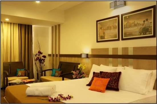 Hotel Utsav Deluxe : photo 2 de la chambre chambre deluxe double ou lits jumeaux