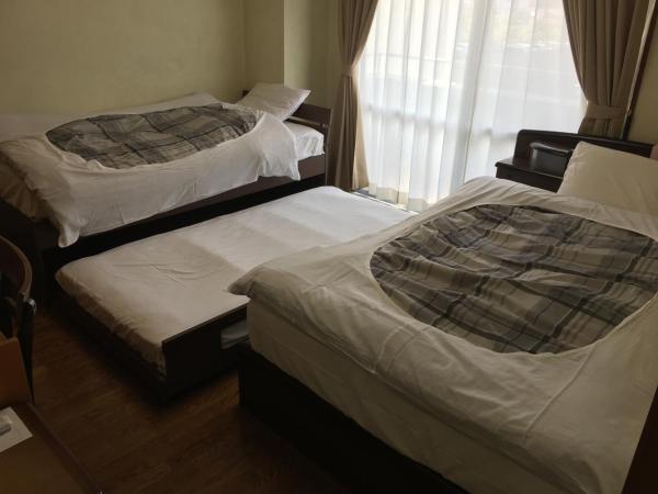 Hostel Mallika : photo 4 de la chambre chambre lits jumeaux avec lit d’appoint - 301