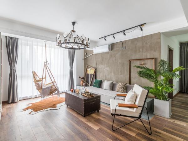 Qingdao Shibei·Qingdao Carrefour· : photo 1 de la chambre appartement avec balcon