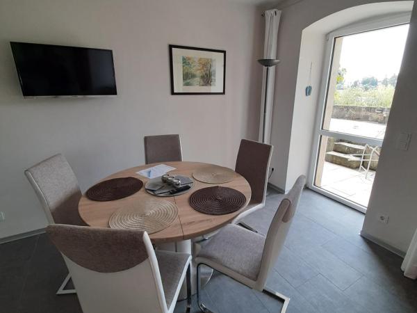 Plantagengut Hosterwitz : photo 7 de la chambre appartement avec terrasse