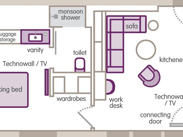 Yotel San Francisco : photo 6 de la chambre suite vip avec vue