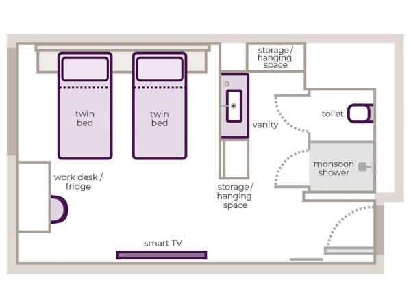 YOTEL Istanbul Airport, City Entrance : photo 4 de la chambre chambre lits jumeaux premium plus