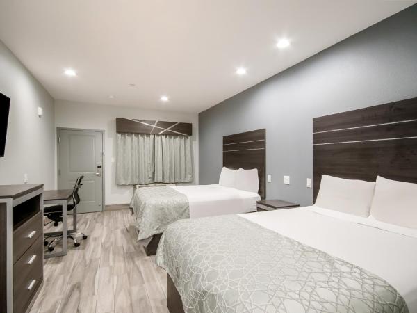 Americas Best Value Inn & Suites Northeast Houston I-610 : photo 4 de la chambre chambre 2 lits queen-size 