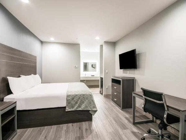 Americas Best Value Inn & Suites Northeast Houston I-610 : photo 6 de la chambre lit king-size