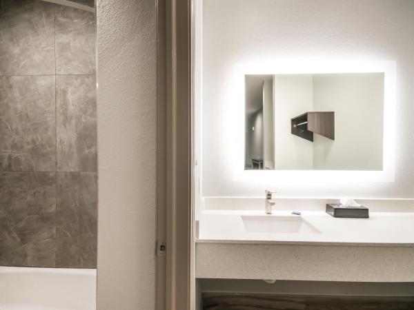 Americas Best Value Inn & Suites Northeast Houston I-610 : photo 1 de la chambre lit king-size