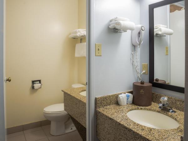 Super 5 Inn : photo 1 de la chambre suite lit queen-size avec baignoire spa