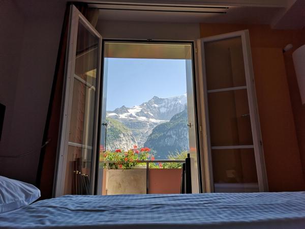 Parkhotel Schoenegg : photo 5 de la chambre chambre simple supérieure avec balcon - vue sur montagne